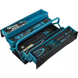 HAZET metal tool box with assortment (79 pcs.)