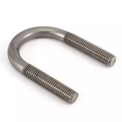 U-bolts, stainless steel A2