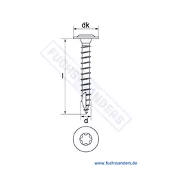 HN 8522 - F+S PRO post screws