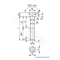 ISO 4762 - Zylinderschrauben mit Innensechskant (Inbusschrauben)