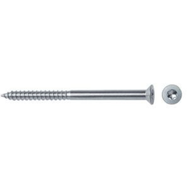 Safety screws with countersunk head, galvanized